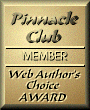 Pinnacle-Club Web Author's Choice Award